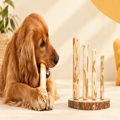 CoffyBite™ – Natural Coffee Wood Dog Chew